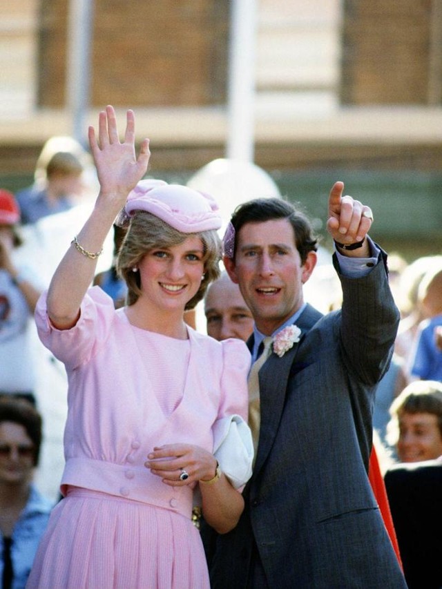 Prince charles And Princess Diana's Actual Australia Tour Photographs